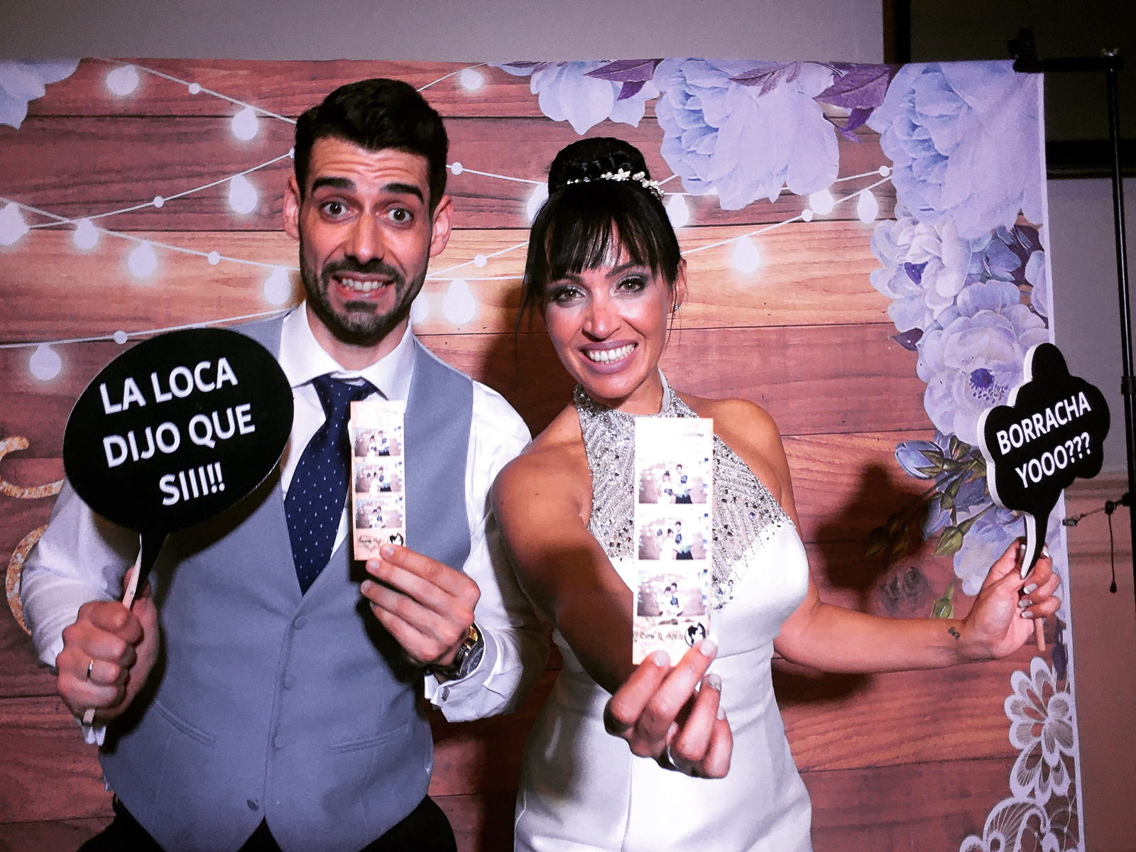 Espacio para imagen del fotomatón de bodas